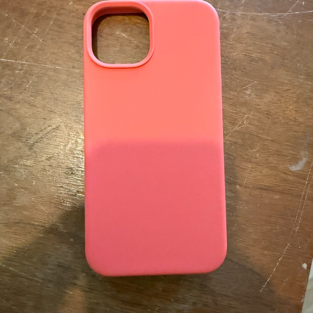 Coral Pink iPhone 14 Case